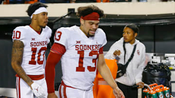 Caleb Williams, Oklahoma Sooners. (Mandatory Credit: Alonzo Adams-USA TODAY Sports)