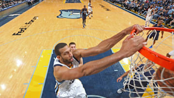 MEMPHIS, TN - APRIL 12: Brandan Wright