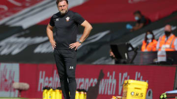 SOUTHAMPTON, ENGLAND - SEPTEMBER 20: Ralph Hasenhuttl of Southampton during the Premier League match between Southampton and Tottenham Hotspur at St Mary's Stadium on September 20, 2020 in Southampton, England. (Photo by Robin Jones/Getty Images)