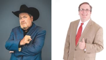 Wrestling Legend Jim Ross Reunites with Kevin Kelly to Call the Event Ringside from Long Beach, California (Credit: AXS TV)