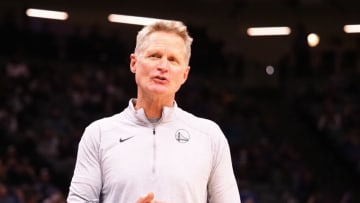 Steve Kerr Mandatory Credit: Kelley L Cox-USA TODAY Sports