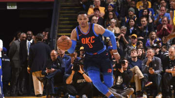 OAKLAND, CA - FEBRUARY 24: Russell Westbrook