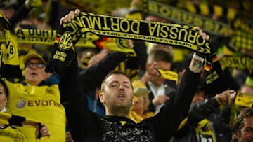 More than 60,000 fans will be at the Signal Iduna Park for Borussia Dortmund vs Mainz (Photo by INA FASSBENDER/AFP via Getty Images)