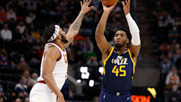 Utah Jazz guard Donovan Mitchell (Jeffrey Swinger-USA TODAY Sports)