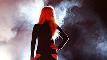 LAS VEGAS, NEVADA - OCTOBER 18: Singer Britney Spears attends the announcement of her new residency, "Britney: Domination" at Park MGM on October 18, 2018 in Las Vegas, Nevada. Spears will perform 32 shows at Park Theater at Park MGM starting in February 2019. (Photo by Ethan Miller/Getty Images)