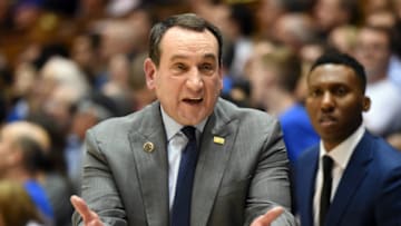 Duke basketball head coach Mike Krzyzewski (Rob Kinnan-USA TODAY Sports)