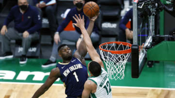 Could the Boston Celtics actually consider trading for Zion Williamson? (Photo by Maddie Meyer/Getty Images)