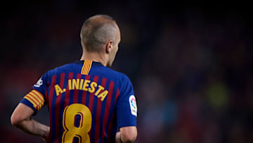 Andres Iniesta of Barcelona (Photo by Quality Sport Images/Getty Images)