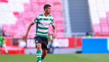 LISBON, PORTUGAL - MAY 15: Matheus Nunes of Sporting CP during the Liga NOS match between SL Benfica and Sporting CP at Estadio da Luz on May 15, 2021 in Lisbon, Portugal. (Photo by Carlos Rodrigues/Getty Images)