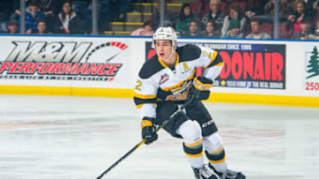 New York Rangers prospect Braden Schneider . (Photo by Marissa Baecker/Getty Images)