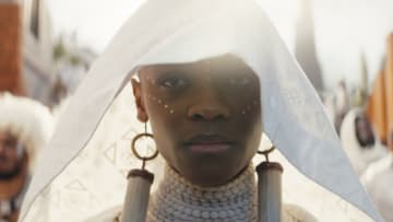 Letitia Wright as Shuri in Marvel Studios' Black Panther: Wakanda Forever. Photo courtesy of Marvel Studios. © 2022 MARVEL.