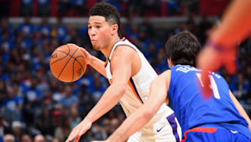 LOS ANGELES, CA - OCTOBER 21: Devin Booker