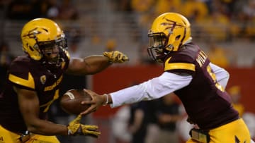 TEMPE, AZ - SEPTEMBER 03: Quarterback Manny Wilkins