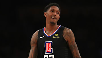 LOS ANGELES, CALIFORNIA - MARCH 04: Lou Williams #23 of the Los Angeles Clippers looks on during the first half of a game against the Los Angeles Lakersat Staples Center on March 04, 2019 in Los Angeles, California. (Photo by Sean M. Haffey/Getty Images)