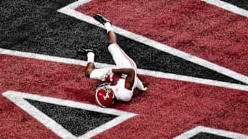 ATLANTA, GA - JANUARY 08: Calvin Ridley