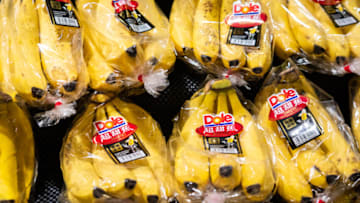 SHENZHEN, GUANGDONG, CHINA - 2020/10/05: Dole bananas seen in a supermarket. (Photo by Alex Tai/SOPA Images/LightRocket via Getty Images)