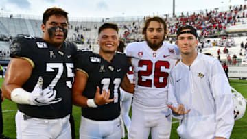 Dillon Gabriel, McKenzie Milton, Big 12 Football (Photo by Julio Aguilar/Getty Images)