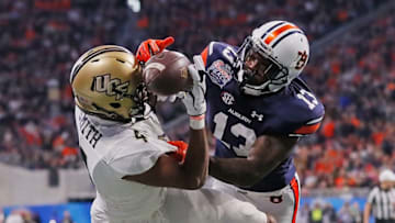 ATLANTA, GA - JANUARY 01: Tre'Quan Smith