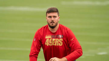 San Francisco 49ers offensive tackle Justin Skule (67) Mandatory Credit: Kyle Terada-USA TODAY Sports