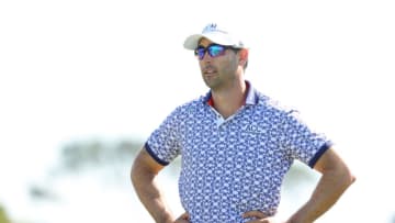 KIAWAH ISLAND, SOUTH CAROLINA - MAY 20: Cameron Tringale of the United States looks on from the 11th tee during the first round of the 2021 PGA Championship at Kiawah Island Resort's Ocean Course on May 20, 2021 in Kiawah Island, South Carolina. (Photo by Stacy Revere/Getty Images)