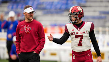 Oklahoma Sooners quarterback Spencer Rattler. (Jay Biggerstaff-USA TODAY Sports)