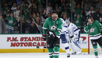 DALLAS, TX - FEBRUARY 18: Jamie Benn