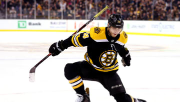 BOSTON, MA - JANUARY 6: Jake DeBrusk