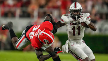 South Carolina football alum ZaQuandre White is one of five former Gamecocks on spring professional football rosters. Mandatory Credit: Dale Zanine-USA TODAY Sports