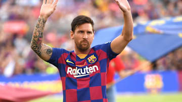 Lionel Messi of FC Barcelona(Photo by David Ramos/Getty Images)