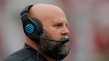TUSCALOOSA, AL - NOVEMBER 18: Offensive coordinator Brian Daboll of the Alabama Crimson Tide looks on during the game against the Mercer Bears at Bryant-Denny Stadium on November 18, 2017 in Tuscaloosa, Alabama. (Photo by Kevin C. Cox/Getty Images)
