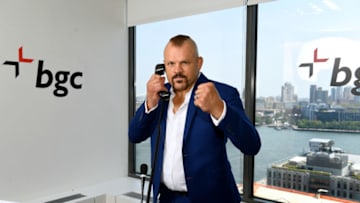 NEW YORK, NEW YORK - SEPTEMBER 11: Chuck Liddell attends Annual Charity Day Hosted By Cantor Fitzgerald, BGC and GFI - BGC Office – Inside on September 11, 2019 in New York City. (Photo by Dave Kotinsky/Getty Images for Cantor Fitzgerald)