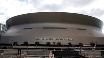 Oct 16, 2016; New Orleans, LA, USA; A general view of the Mercedes-Benz Superdome before the game between the New Orleans Saints and the Carolina Panthers. Mandatory Credit: Chuck Cook-USA TODAY Sports