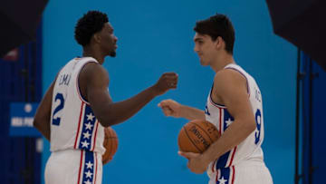 CAMDEN, NJ - SEPTEMBER 26: Joel Embiid