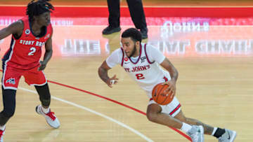 St. John's basketball forward Julian Champagnie (Photo by Porter Binks/Getty Images)