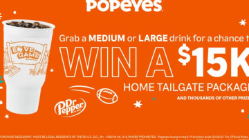 Popeyes and Dr Pepper reveal the ultimate tailgating experience, exclusive, photo by Popeyes