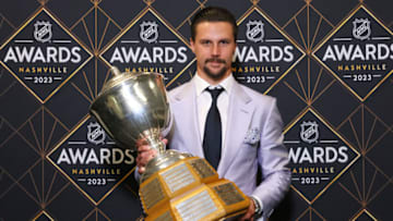 2023 Norris Trophy Winner Erik Karlsson has drawn the interest of the Carolina Hurricanes, who are leaving Tony DeAngelo in the dust. (Photo by Bruce Bennett/Getty Images)