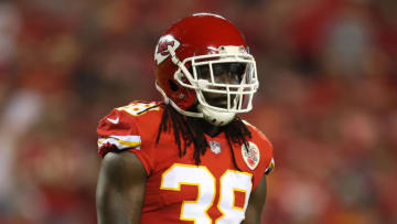 KANSAS CITY, MO - OCTOBER 02: Kansas City Chiefs free safety Ron Parker (38) in the second quarter of an NFL game between the Washington Redskins and Kansas City Chiefs on October 2, 2017 at Arrowhead Stadium in Kansas City, MO. (Photo by Scott Winters/Icon Sportswire via Getty Images)