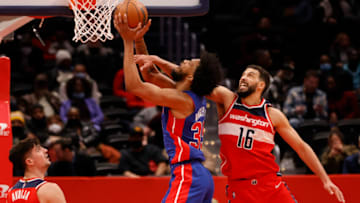 Detroit Pistons forward Marvin Bagley III (35). Mandatory Credit: Geoff Burke-USA TODAY Sports