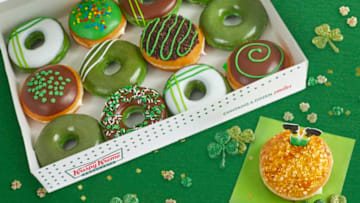 Krispy Kreme St. Patrick's Day Doughnuts, photo provided by Krispy Kreme