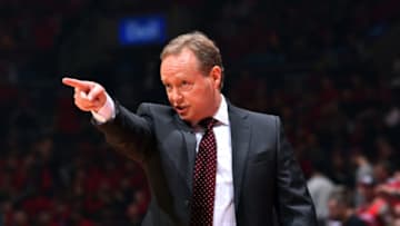 Head Coach Mike Budenholzer (Photo by Jesse D. Garrabrant/NBAE via Getty Images)
