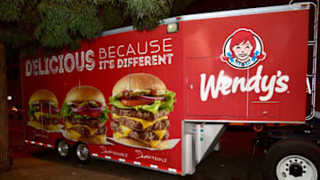 SAN FRANCISCO, CA - FEBRUARY 07: Wendy’s scored big with fans at Rolling Stone’s fifth annual Big Game Bash in San Francisco by keeping the festivities going late into the night serving fresh, made-to-order Dave’s Single hamburgers and Frosty desserts. Even Actress AnnaLynne McCord and Comedian J. B. Smoove stopped by the Wendy's food truck for a deliciously different hamburger before calling it a night at San Francisco Design Center on February 7, 2016 in San Francisco, California. (Photo by Eugene Gologursky/Getty Images for Wendy's)