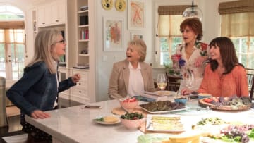 (L-R) Diane Keaton, Candice Bergen, Jane Fonda, Mary Steenburgen in the film, BOOK CLUB, by Paramount Pictures