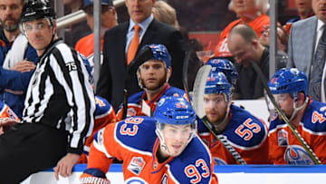 EDMONTON, AB - MAY 7: Ryan Nugent-Hopkins
