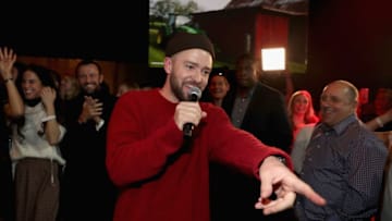CHANHASSEN, MN - FEBRUARY 01: Justin Timberlake attends American Express Justin Timberlake Partner for Intimate Album Listening Experience Just Hours Ahead of Release at Prince's Paisley Park on February 1, 2018 in Chanhassen, Minnesota. (Photo by Christopher Polk/Getty Images for American Express)