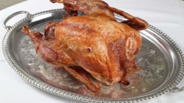 Emerald City's whole roast turkey is a simple way to serve the most traditional of Thanksgiving main courses.holidaybird24-whole turkey plain