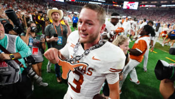 Quinn Ewers, Texas football. Mandatory Credit: John David Mercer-USA TODAY Sports