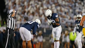 STATE COLLEGE, PA - OCTOBER 21: Shareef Miller