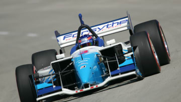 LONG BEACH, CA - APRIL 9: Paul Tracy driving his #3 Forsythe Championship Racing Ford-Cosworth XFE Lola during qualifying for the Bridgestone Presents The Champ Car World Series powered by Ford Toyota Grand Prix of Long Beach on April 9, 2005 in Long Beach, California. (Photo by Robert Laberge/Getty Images)