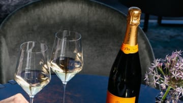 Veuve Clicquot celebrates burgers and bubbles at select New York City Restaurants, photo provided by Veuve Clicquot