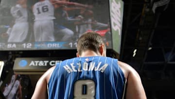 SAN ANTONIO, TX - OCTOBER 10: Mario Hezonja